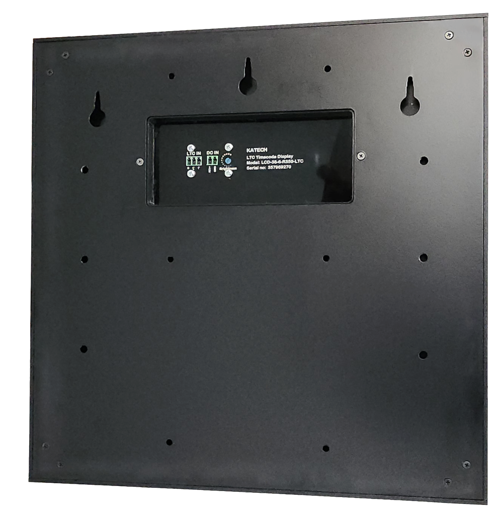 LCD-38-6-R350-LTC Wall Mount Holes